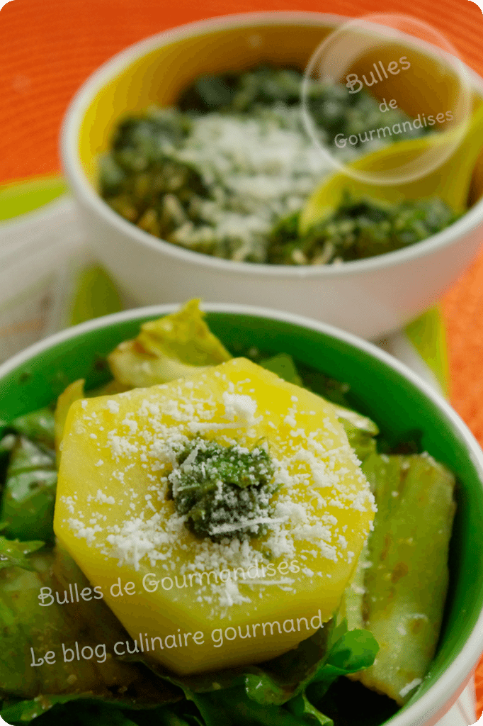 Pesto De Vert De Blettes Aux Pignons Et Parmesan Bulles De Gourmandises