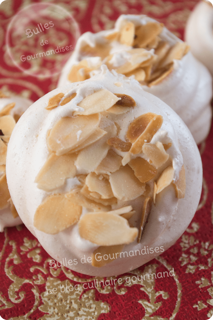 Meringues Aux Amandes Bulles De Gourmandises