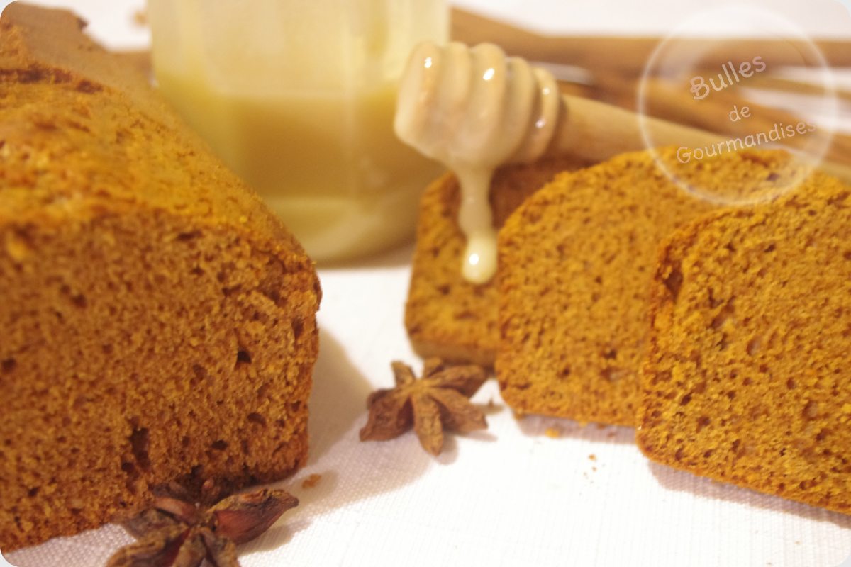 La recette du pain d'épices au miel bien moelleux sans lactose 
