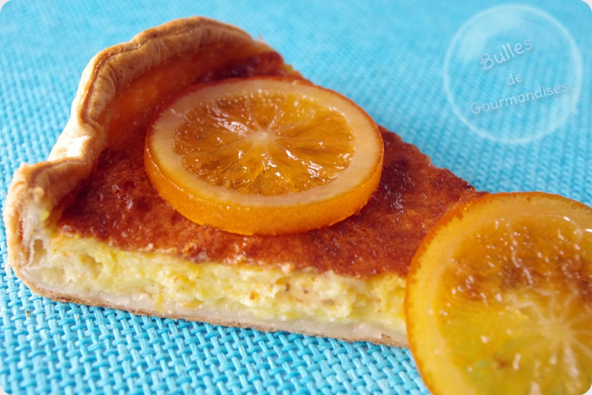 Tarte à l&amp;#39;orange... le plein de vitamines ! | Bulles de Gourmandises