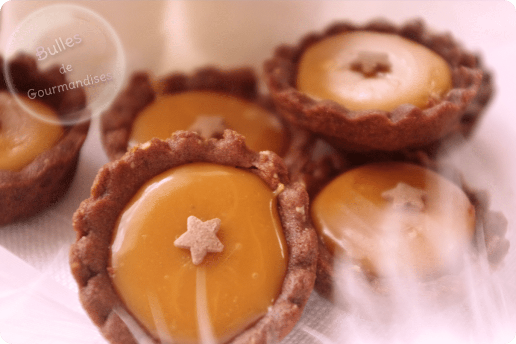 Mini-tartelette Chocolat Caramel Beurre Salé | Bulles De Gourmandises